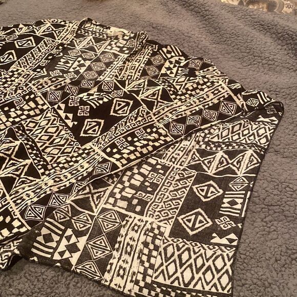 Always Me Kimono Black & White Size Large - Picture 9 of 9